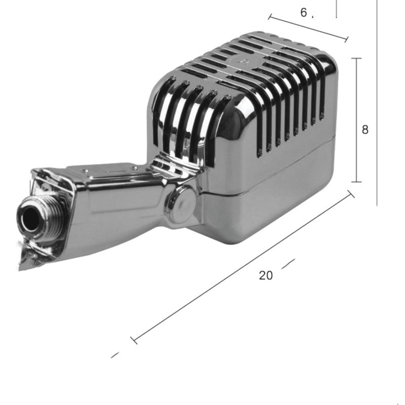 Microphone Shape Shower Head