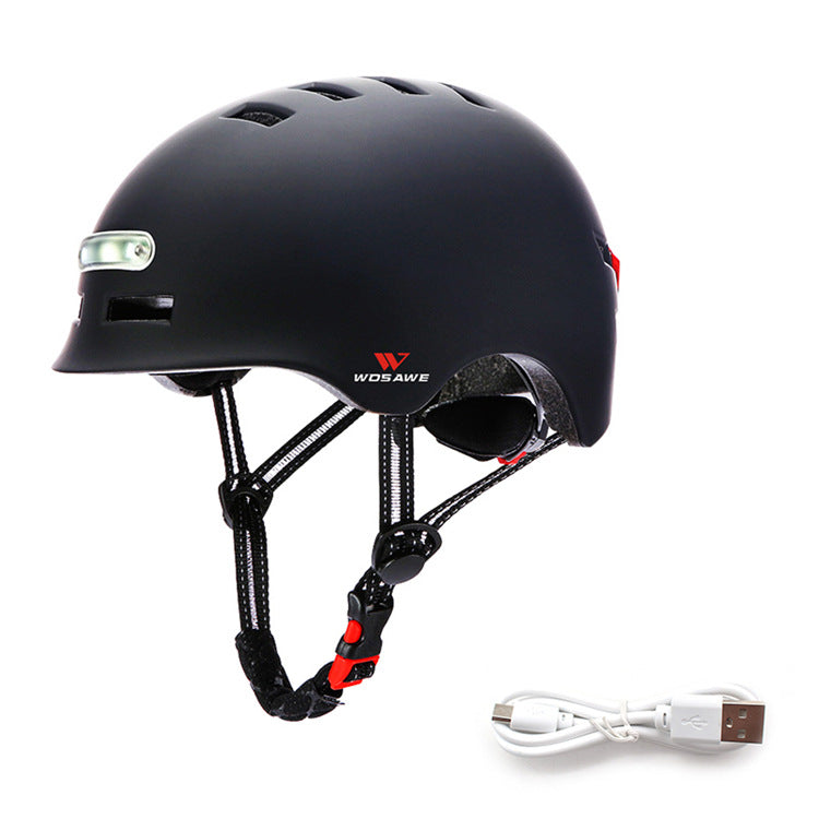 Taillight helmet Bicycle cycling helmet