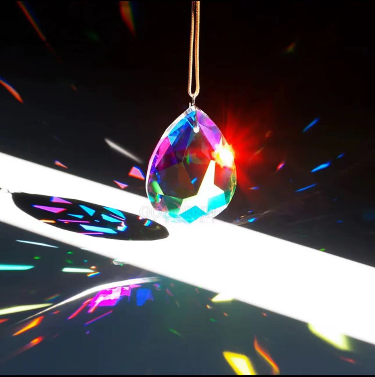 Love Sun Catcher Pendant Crystal Pendant