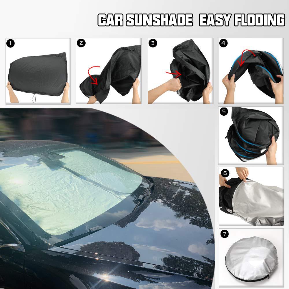 Windshield Sunshade Visor Folding Car Sunshade