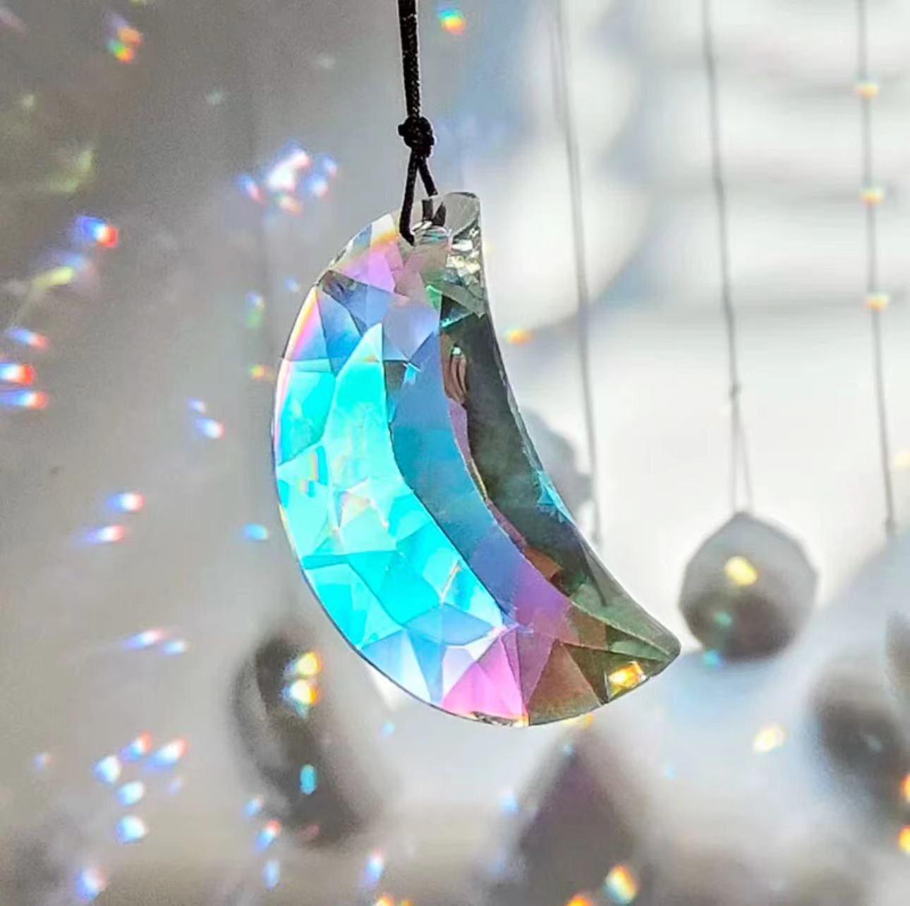 Love Sun Catcher Pendant Crystal Pendant