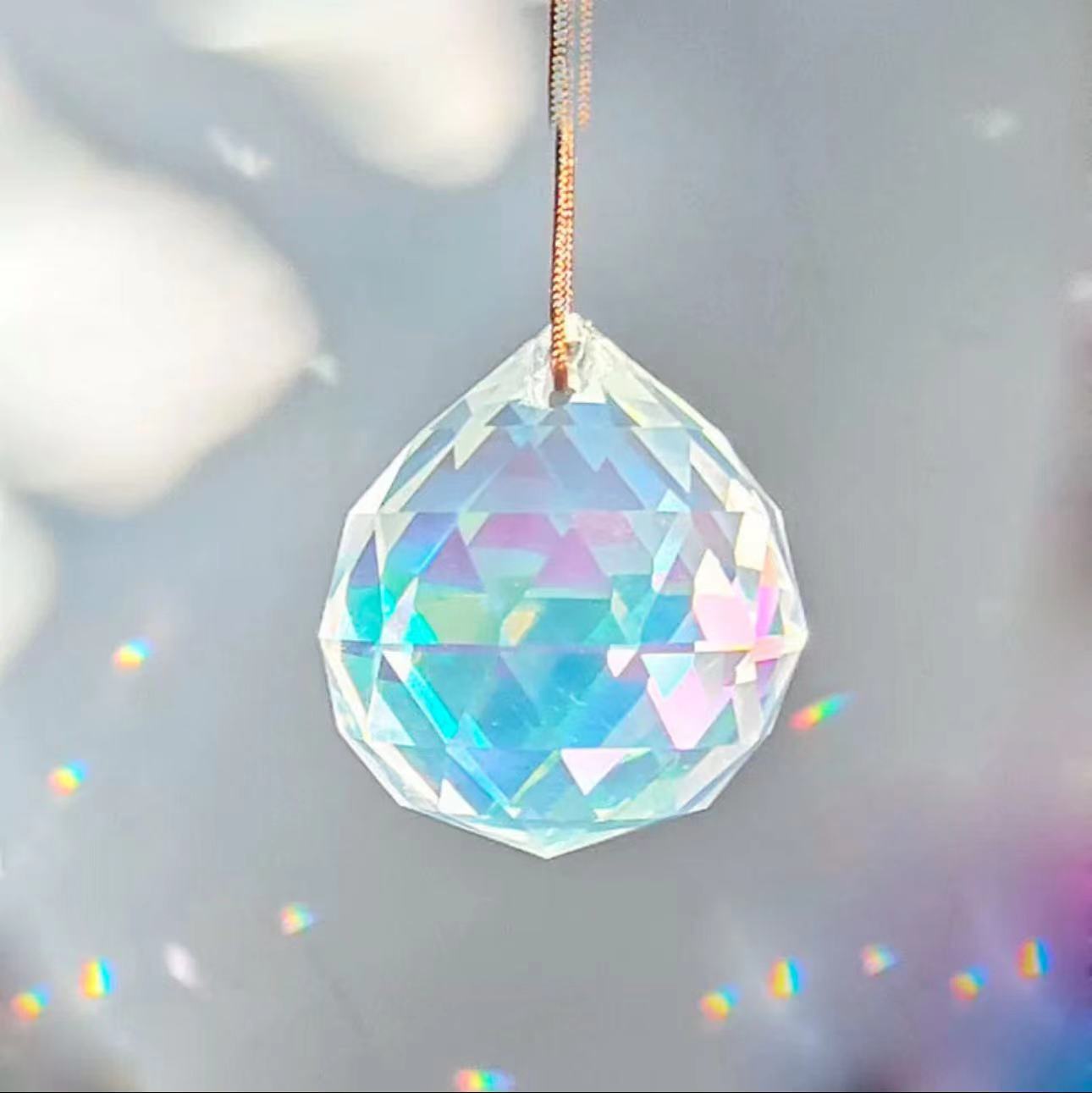 Love Sun Catcher Pendant Crystal Pendant