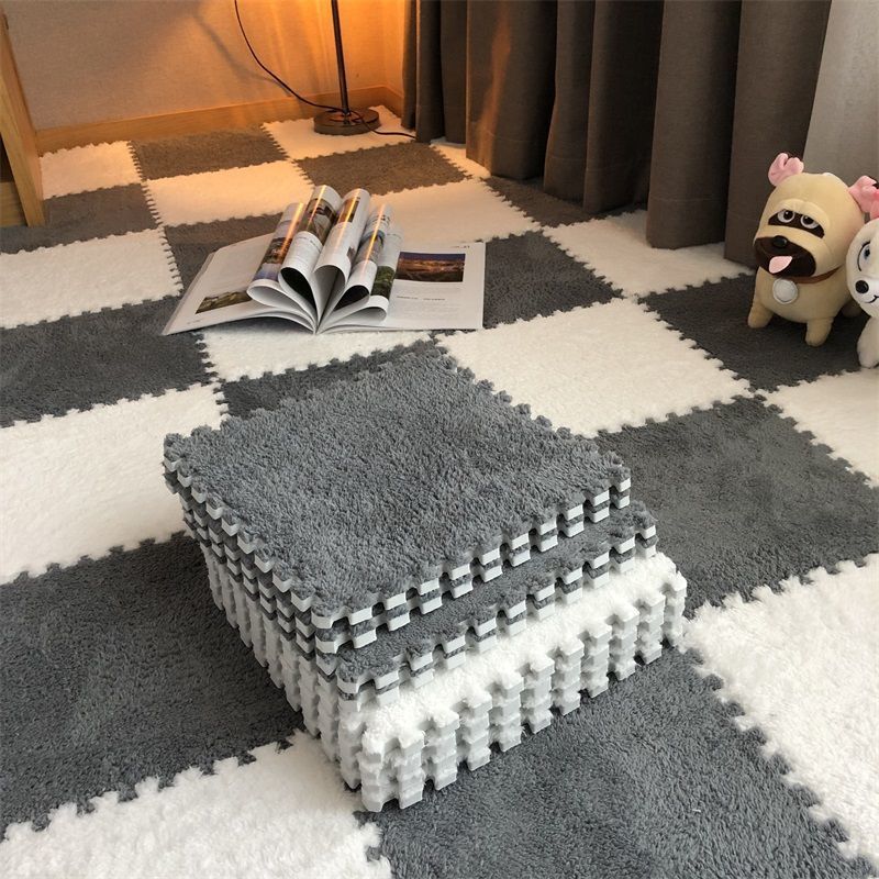 Household Plush Splicing Blocks Thickened Floor Shop Foam Mats