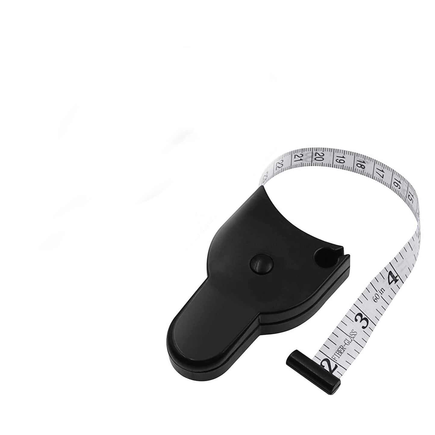 Self-tightening Measure Tape 150cm 60 Inch Body Waist Keep Fit Sewing Tailor Measurement Tools Automatic Telescopic Circle Ruler